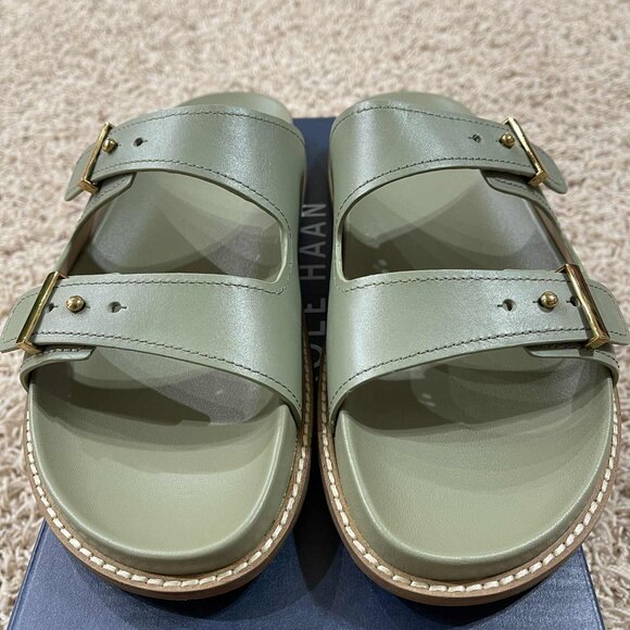 Cole Haan Women's Marisol Footbed Sandals Shoes Oil Green, Size 11 (New in Box) - Picture 8 of 15